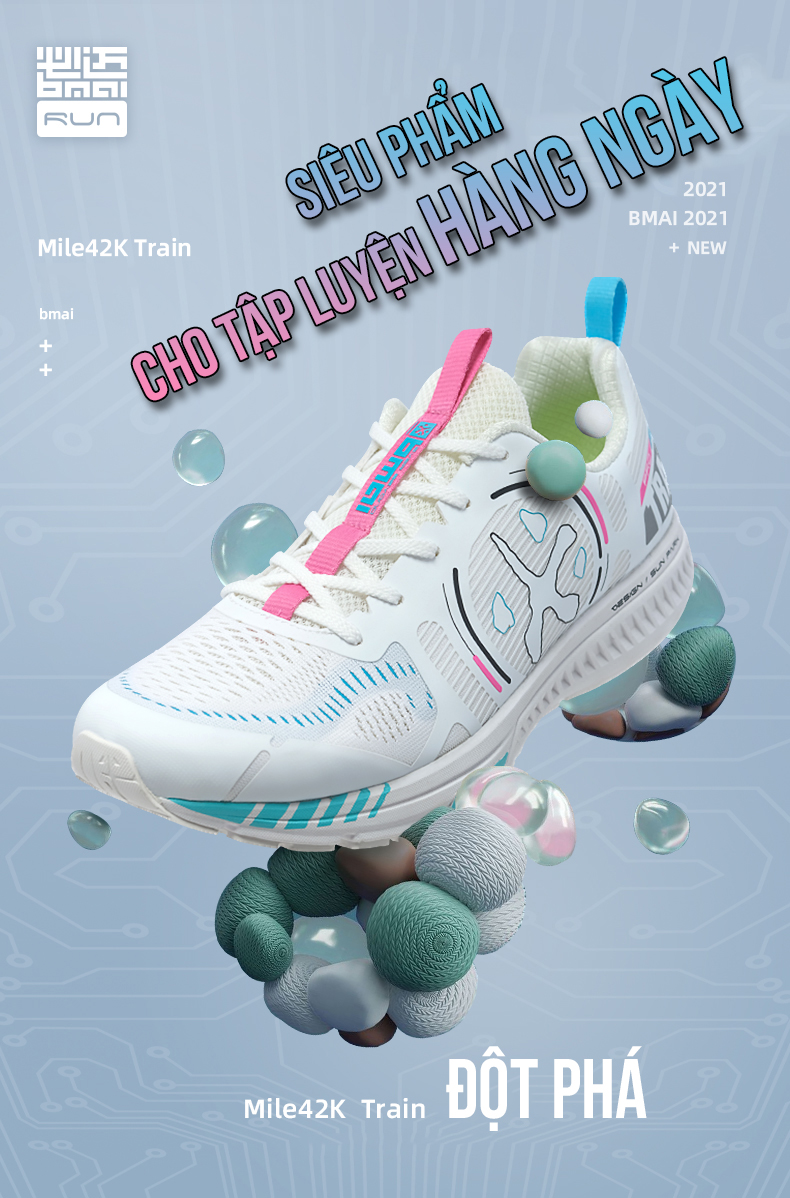 Pre-order Giày chạy bộ BMAI 42K TRAIN 2021 – BMAI.COM.VN