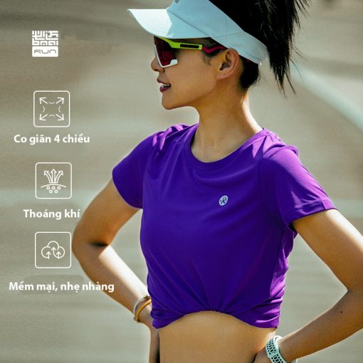 Áo cộc tay thể thao nữ BMAI FRTJ006