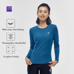 Áo dài tay thể thao nữ BMAI FRTJ010